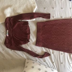 FP Beach. Maxi skirt and top.